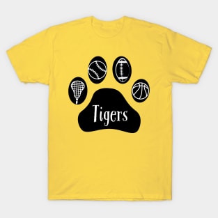 Tigers sports paw T-Shirt